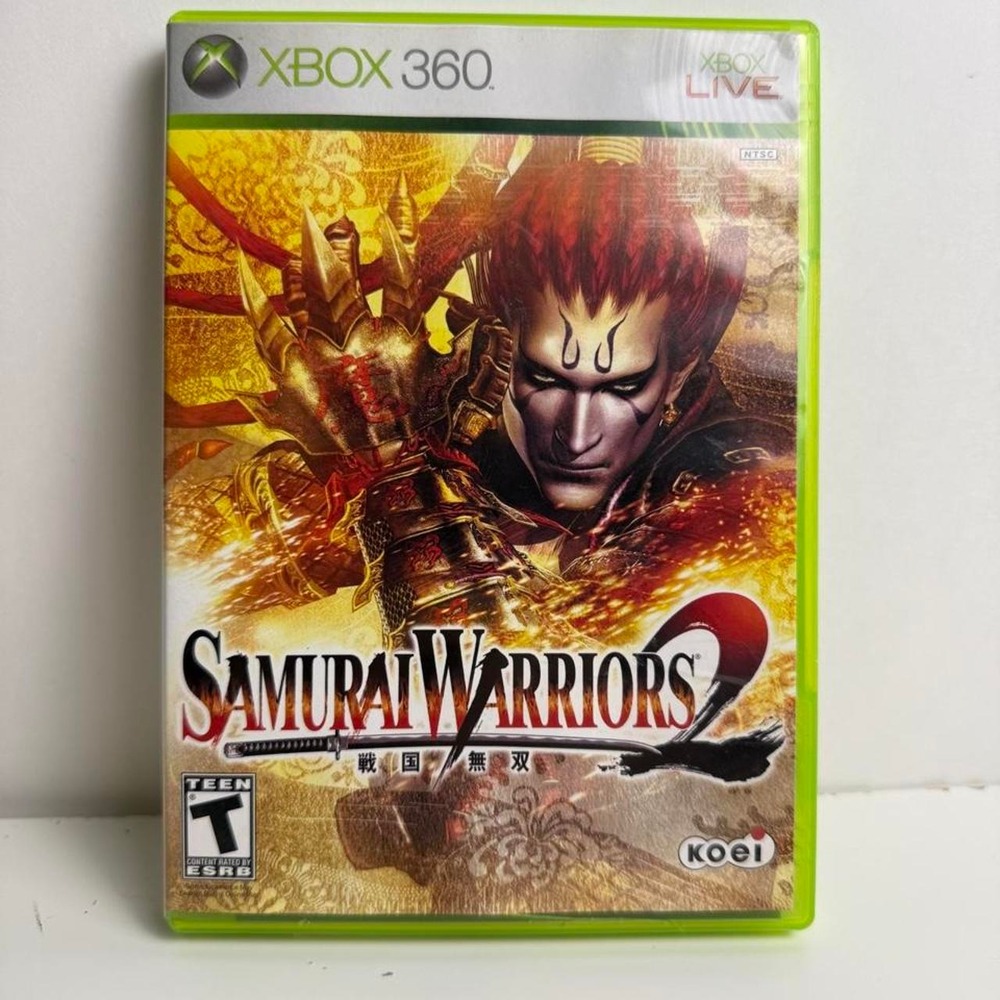 Samurai Warriors 2 (Microsoft Xbox 360, 2006) CIB Complete